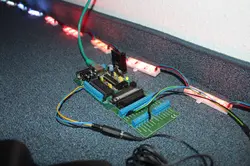 NetIO connected to the LED stripe